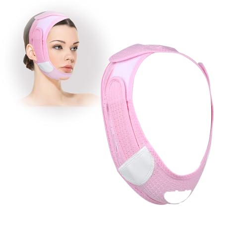 WLLHYF V-Linien-Lifting-Maske (Rosa)