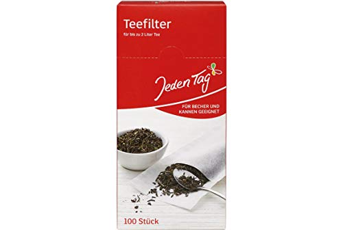 Jeden Tag Teefilter, 100 Stück