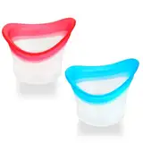 2 Stücke 10ml Silikon Augen Bade Augenspülbecher Tasse AugenspüLung Weiche Augen Waschschale Augendusche Wiederverwendbar Badewanne Tragbare Augen Augenbadewanne für Brillen Pflege Beruhigung Müder