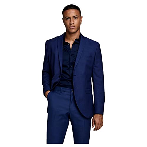 JACK & JONES Herren jprsolaris suit noos Anz ge, Medieval Blue, 54 EU