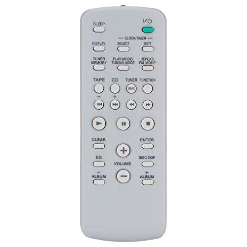 Universeller Kunststoff tragbarer Fernbedienungsregelung Ersatz Hochwertiges CD -HiFi -System RM -SC3 RM -SC30 Soundfernbedienung tragbar