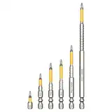 Magnetischer Schraubendreher Satz | 6-teiliges K5 Bohr-Schraubendreher-Bit-Set | Bohrzubehör Für Drehentfernung, Austausch, Elektrosysteme, Garagenbau Und Elektriker