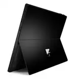 DolDer Microsoft Surface Pro 7 Skin Sticker Aufkleber Designfolie kompatibel mit Microsoft Surface Pro 7(schwarz)