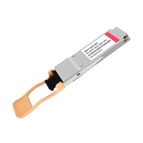 Hookurity 40G SR4 QSFP+ MPO/MTP 100M 850nm MMF Transceiver-Glasfasermodul(for U-biquiti)