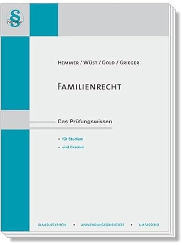 12900 - Skript Familienrecht: Das Prüfungswissen für Studium und Examen (Skripten)