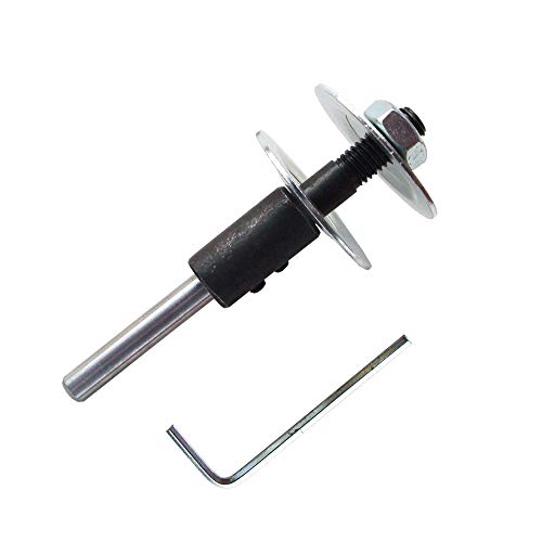 Shaft Arbor Extension Motor Arbor Gewinde-Wellenadapter zum Polieren von Schleifscheiben/Fit für Tischschleifer (ein Satz)