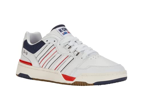 K-Swiss Herren Si-18 Rival Tennisschuhe Sneaker Weiß 45 EU