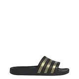 Adidas Unisex EG1758 Adilette Aqua Schlappen, Core Black Gold Metallic Core Black, 37 EU