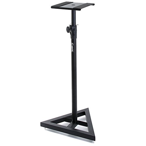 Unbekannt Hall Stands SKDB039 höhenverstellbarer Studio Monitor Ständer schwarz pulverbeschichtet