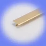 Bodenübergangsleiste, 36-Zoll-Schwellenleiste aus Aluminium, T-Form-Bodenübergangsleiste, Abdeckleisten for Bodenübergänge, 4/5-Zoll-Zierleiste for Holz- und Fliesenkanten, Schwellen for Türen(Titaniu