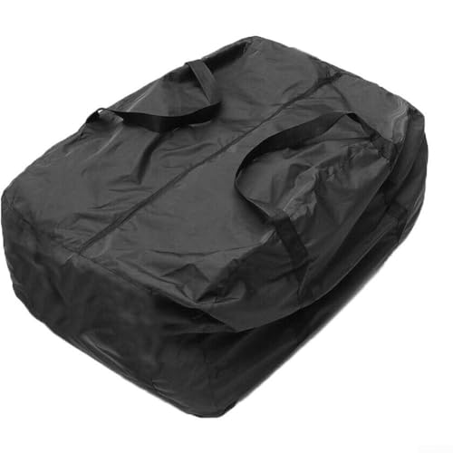 Jayruit Aufbewahrungstasche, geeignet für tragbare Grills, Holzkohlegrill, Aufbewahrungstasche, schwarzes Polyester-Oxford-Gewebe, 74 x 57 x 43 cm, Wie abgebildet