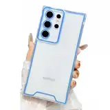 Rnrieyta Miagon Leuchtend Luminous Hülle für Samsung Galaxy S22 Ultra,Fluoreszierend Licht im Dunkeln Bunt Handytasche Durchsichtig Dünn Transparent Cover Slim Schutzhülle Backcover