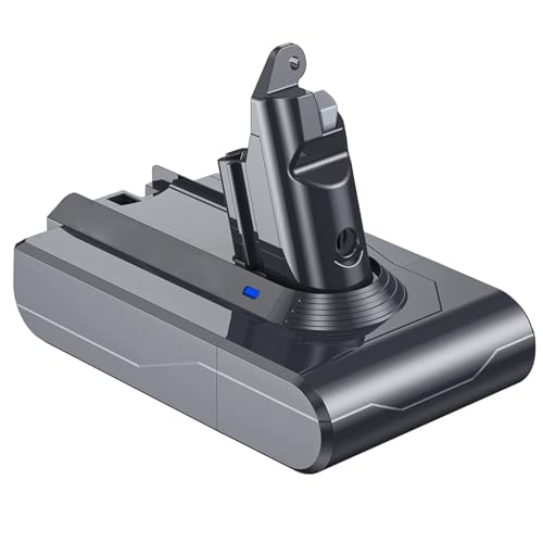 21.6V Ersatzakku für Dyson V6 6.0Ah/6000mAh Akku Kompatibel mit DC62 V6 DC58 DC59 DC61 DC62 Animal DC72 DC74 SV03 SV04 SV05 SV06 SV07 SV09 967810-23Handstaubsauger