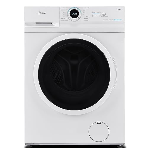 Midea MF100W70B-14A Waschmaschine /7kg / 1400 (U/min) /AquaStop/Nachlegefunktion/Eco-Wäsche/Unwuchtkontrolle/Mengenautomatik /15 Programme