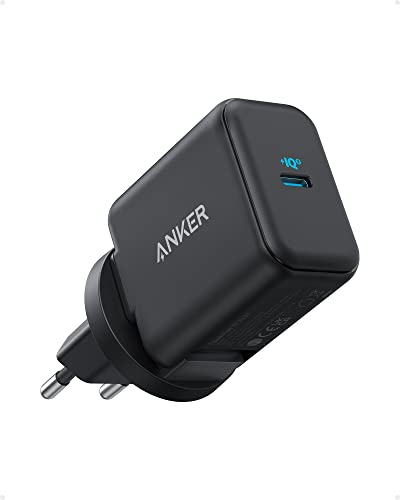 Anker Ace Ladegerät (25W), USB C Ladegerät, Schnelles PD Ladegerät, Geeignet für Samsung Galaxy S23 Ultra/S23+/S23/S22 Ultra/S22+/S22/S21/S20/Z Flip/Note20 Ultra/Note10+, iPad Pro, (Ohne Ladekabel)