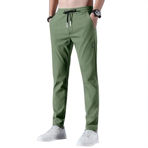Generisch Jogginghose Herren Lang Sporthose Leichte Atmungsaktiv Schnelltrocknend Trainingshose Freizeithose Herr Cargo Hose Stretch Strumpfhose Radlerhose Cargohose Baumwoll Gym Arbeitshose