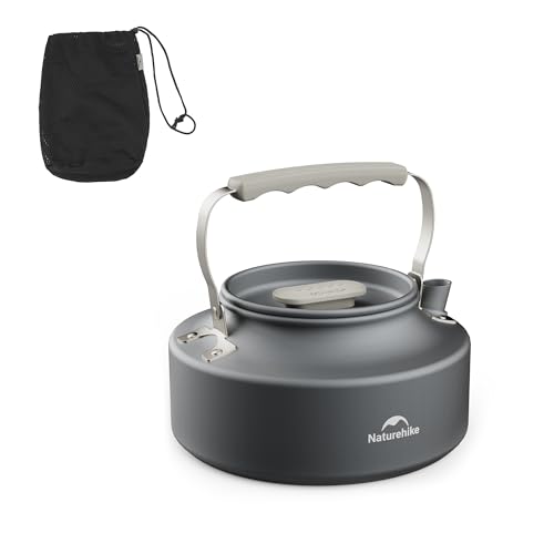 Naturehike Camping Topf, Hängetopf, Camping Bratpfanne und Wasserkocher, tragbares Outdoor Kochset Suppentöpfe für Reisen, Trekking, Wandern