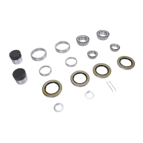 Premium 2 -Sets Bootsanhängerrad -Hub -Tragetkit 25520 LM67010 mit Lagerorten für 1 1 4in und 1 3 4in 5200 Lbs Achsspindeln