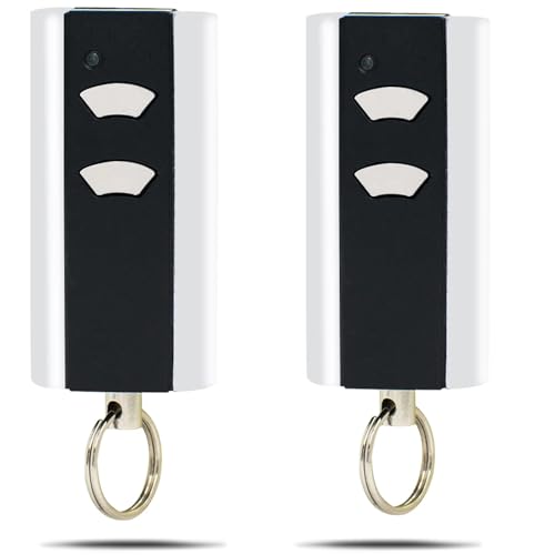 433 MHz Garagentoröffner Handsender Fernbedienung Kompatibe für Normstahl Entrematic RCU 433-2, RCU 433-4, EA433 2KM, EA433 2KS, T433-4 Crawford 433.92 Rolling Code Garagentor Handsender 2 Stuck