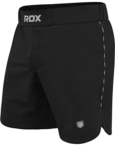 RDX MMA Shorts Sporthose Herren Kurz, Kampfsport Boxen Trainingshose Männer, Kickboxen Muay Thai Boxing Grappling Boxhose Sparring, Freefight Martial Arts Kampfshorts Fitness Laufhose Jogginghose