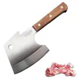 Kitory Hackmesser 15 cm Klinge, Küchenbeil für gefrorenes Fleisch und große Knochen, Extrem Scharf Metzgermesser, Edelstahl Hackbeil, cleaver knife, Full Tang Knochenbeil