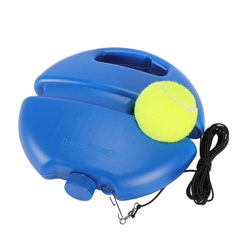 YOGOTEU Tennis-Trainer mit Saitenball, einzelnes Tennis-Übungsgerät, tragbares Trainingsgerät für Anfänger, Sportübungen