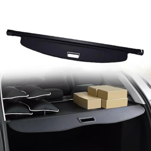 Auto Einziehbarer Laderaumabdeckung Kofferraum für Mazda Premacy Mazda5 MK3 2011-2018, Schwarz Schutz Der Privatsphäre Abdeckung Hutablage Cargo Cover, Ausziehbar Kofferraumabdeckung Rollo