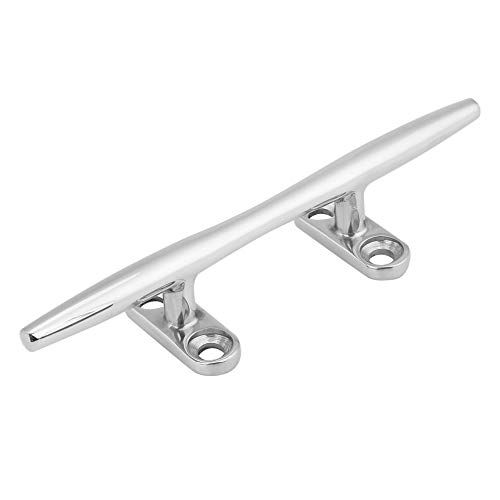 Bootscleat, 6 "Edelstahl-Bootsliegeplatz für Bootscleat-Haken Haken-Deckseil Cleat-Hohlsockel für Bootskajak und Dock