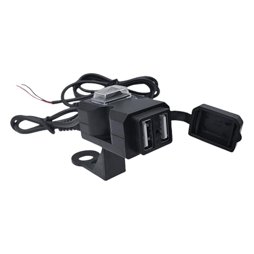 Motorradladung USB Ladung Wasserdichtes Netzteil Mit Doppelten Anschlussschnittstellen Die Für Elektrofahrräder Geeignet Sind