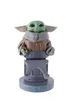 Cable Guys - Star Wars Grogu Seeing Stone Pose Gaming Accessories Holder & Phone Holder for Most Controller (Xbox, Play Station, Nintendo Switch) & Phone