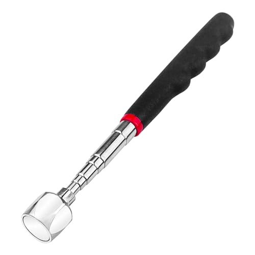 Ceisazira Sechskantkopf Teleskop Magnetstab, Magnetheber, Stabmagnet Flexibel, Teleskopmagnet, Magnets Teleskopstab, Magnets Stab, Telescopic Magnetis Picking up Tool, Magnets Abholen Lifter, 16 Pfund