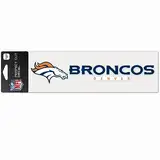 Wincraft NFL WCR48913014 Denver Broncos Perfect Cut Aufkleber, 7,6 x 25,4 cm