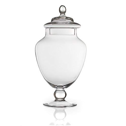 Bonbonnière sur pied - Verre