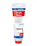 Baufan Direkt Ausbesserungsfarbe, Weiß mit Auftragsbürste, 250 ml