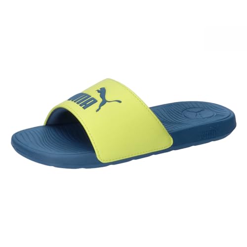 PUMA Unisex Kinder Cool Cat 2.0 Ps Flip-Flops, Lime Sheen Ocean Tropic, 34.5 EU