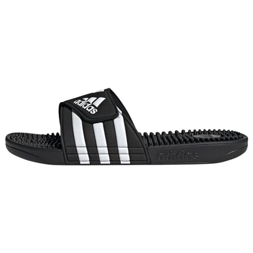 adidas Unisex Adissage Schlappen, Core Black/Ftwr White/Core Black,40.5 EU