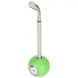 VGEBY Golf Club Pen, Green Desktop Golfschläger Kugelschreiber Ständerhalter mit Uhr Mini Golf Geschenk Stifthalter Schreibtisch Ornament Geschenke