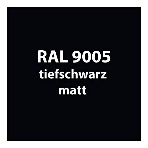 250 g Pulverlack Beschichtungspulver Pulverbeschichtung pulverbeschichten PG 1 (RAL 9005 tief-schwarz matt)