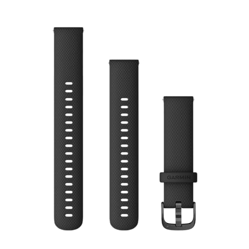 Garmin Schnellwechsel-Armband 18mm, passend für Venu 2S/ 3S, Vivoactive 4S, Vivomove 3S, Legacy Hero Rey/ Captain Marvel, Forerunner 255S/ 265S