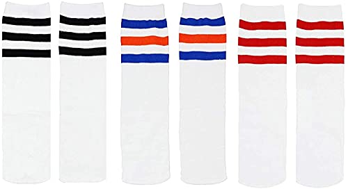 Durio Fußballsocken Kinder Baby Kniestrümpfe Kinder Knielange Socken Mädchen Kinder Tennissocken Sportsocken für Kleinkinder Kinder Mädchen und Jungen