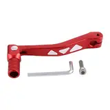 GOOFIT Red CNC 0.47 Zoll Universal Motorrad Schalthebel Aluminium Faltgetriebe Mit Werkzeugen Austausch füR Die Meisten Pitbikes ATV UTV Motorrad