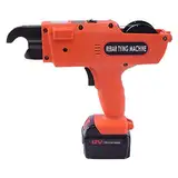 Elektrische Bindemaschine, 6mm-25mm Handheld Automatische Bewehrungsbindemaschine für die Bündelung von Stahlstäben