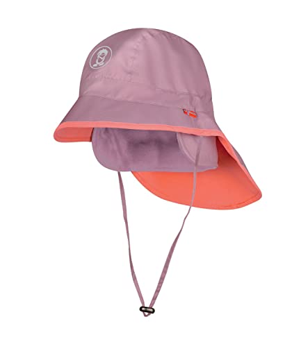 Trollkids Kinder Regenhut Rain, Orchidee/Pfirsich, Größe 6-12 Years;52-56cm