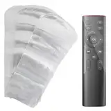 NHQ 40 Stück Transparent PVC Schrumpffolie,Hülle für Fernbedienung,Transparente Taschen für TV-Fernbedienungen,Remote Control Cover,Universal Staubdicht und Wasserdicht Schutztasche Schrumpffolie