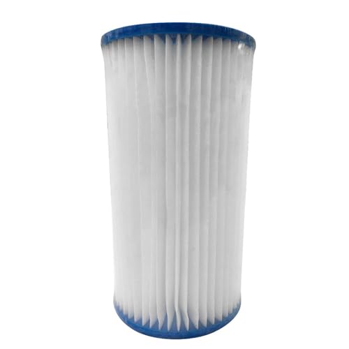 Pool Filterkartusche - Typ oder Typ C Pool Filterkartusche - Ersatzfilter für Schwimmbadwartung | Tägliche Pflegekartusche für sauberes Wasser | Schwimmbadwartungsfilter
