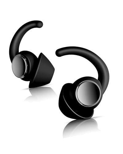 30dB High Fidelity Ohrstöpsel, Silikon Ohrstöpsel für Konzerte(holzkohle schwarz)