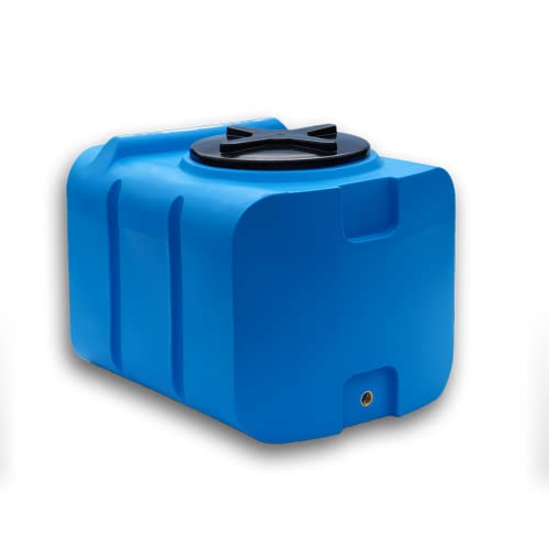 Varile 200L Trinkwassertank Blau | BPA-Frei | integriertes 3/4" Messinggewinde | Made in EU | Lebensmittelgeeignet