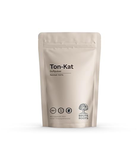 BruteRoots Ton-Kat (50g) Duftpulver - Original 300:1 Extrakt - Traditionelle Herstellung und Nutzung - Original Ton-Kat