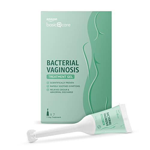 Amazon Basic Care Gel zur Behandlung von bakterieller Vaginose, 5ml, 7 Stück, 1er-Pack