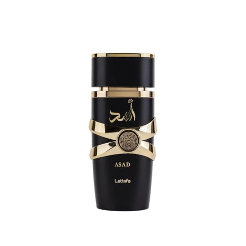 Lattafa Asad Lattafa für Unisex Eau de Parfum Spray, 100 ml Herren Damen Parfum